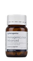 Metagenics Hemagenics Iron Advanced with 5-MTHF  30 Tab