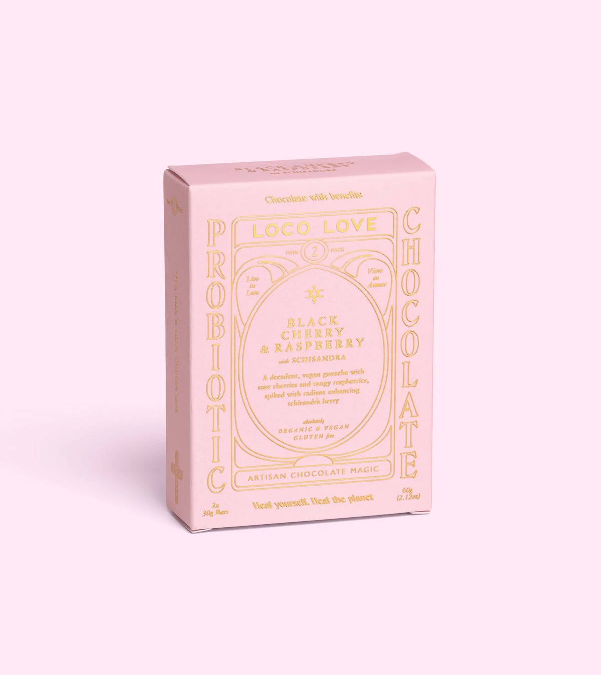 Loco Love - Twin Black Cherry & Raspberry 70g