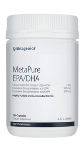 Metagenics MetaPure EPA/DHA - 120 Capsules