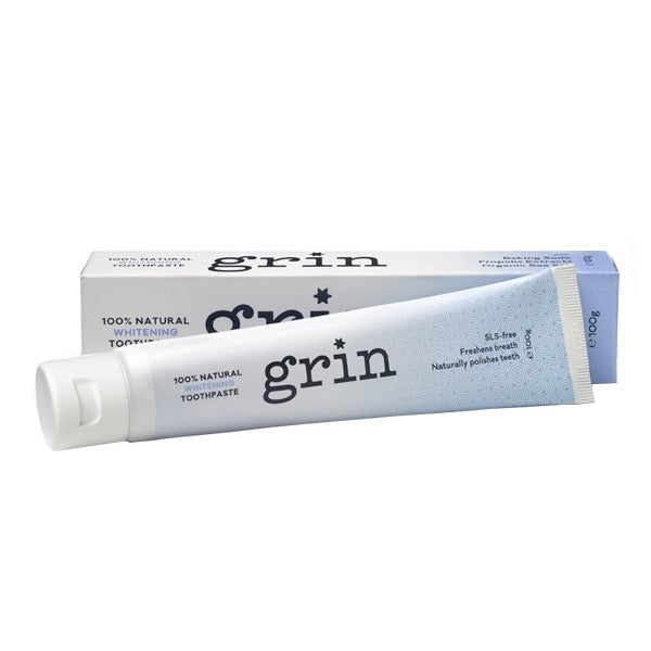 GRIN 100% Natural Whitening Toothpaste
