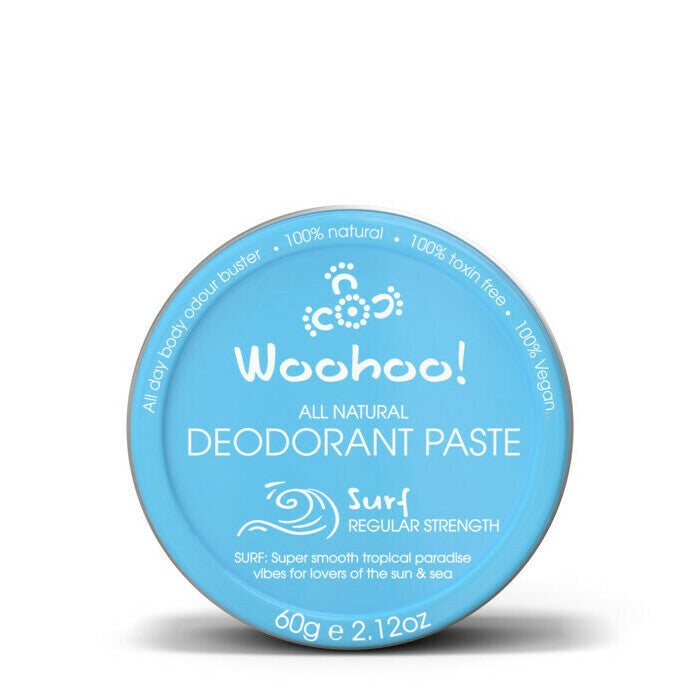 Woohoo Deodorant Paste - Surf (Regular Strength)