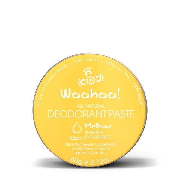 Woohoo Deodorant Paste - Mellow (Sensitive / Bicarb Free)