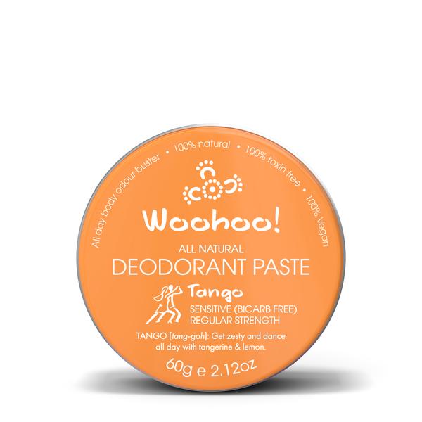 Woohoo Deodorant Paste - Tango (Sensitive / Bicarb Free)