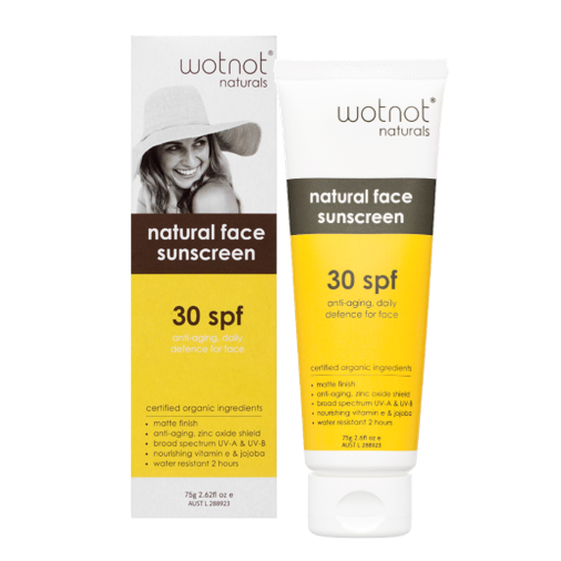 Wotnot Natural Face Sunscreen 30 SPF
