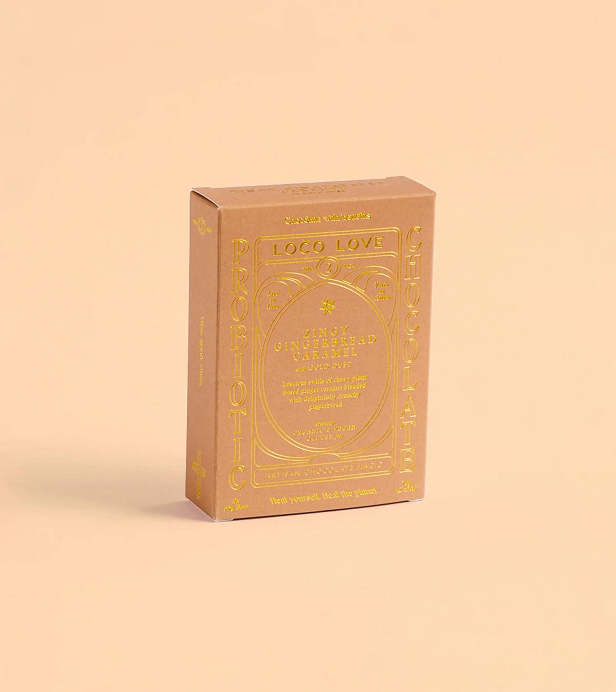 Loco Love - Twin Zingy Gingerbread Caramel 70g